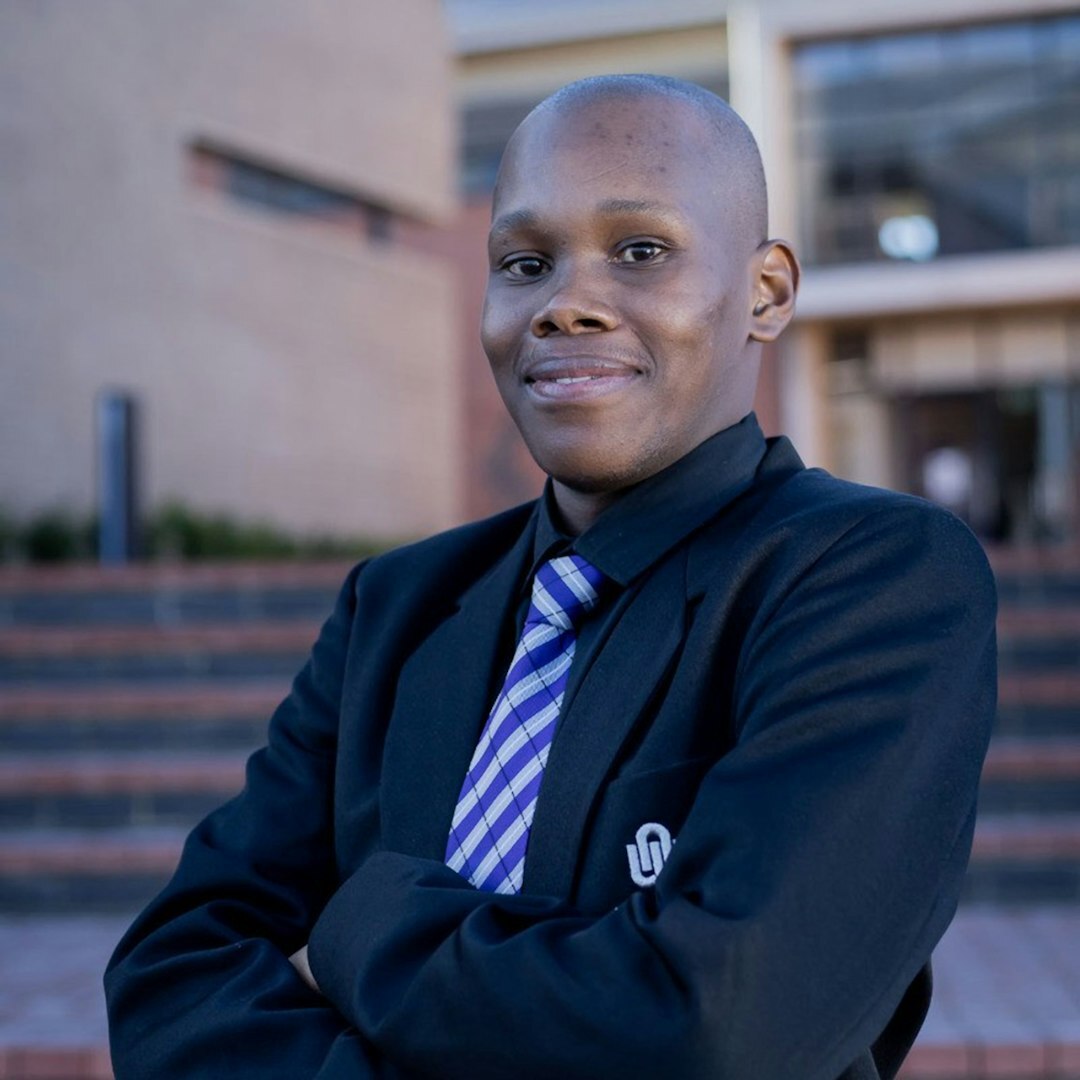 Male journalism professor portrait