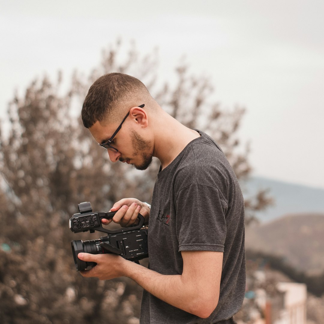 Male media professional portrait